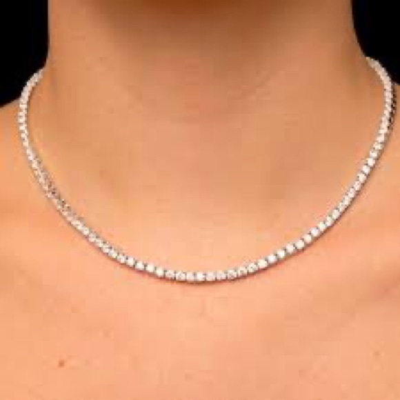 Neiman Marcus Jewelry - 23ct Tennis Necklace